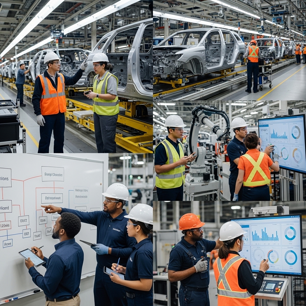 5 pilares de la mejora continua en manufactura
