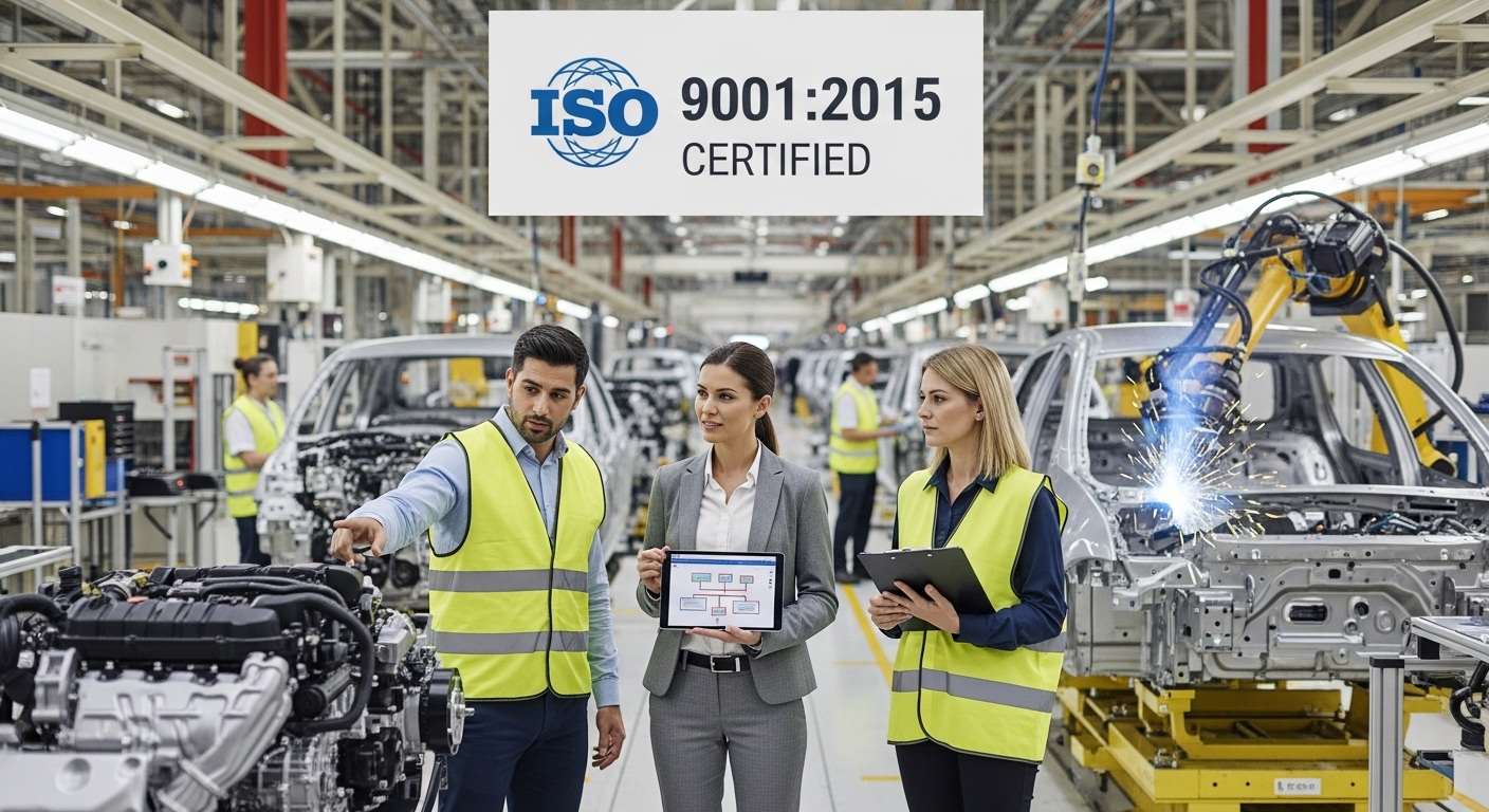 Certificación ISO 9001:2015 PQR Group